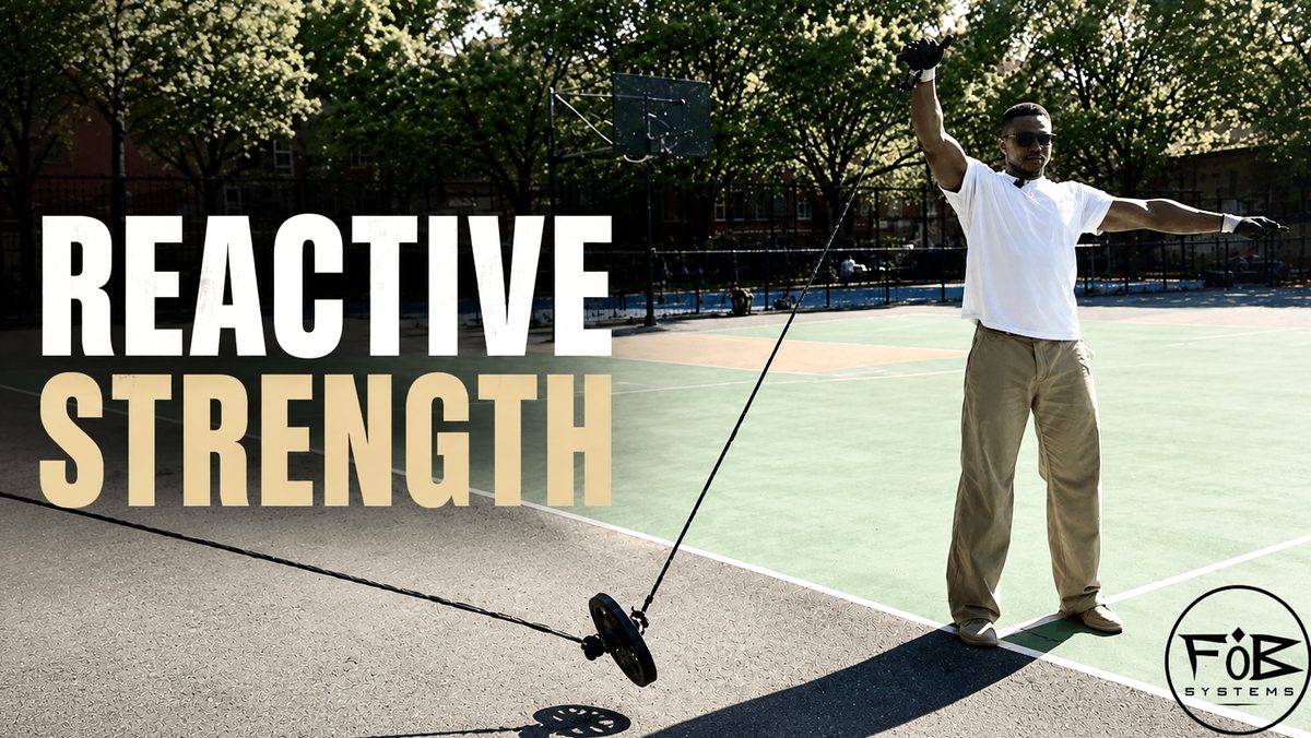 FOB coaching outdoors: redirecting the moving ballast under tension, building reactive strength